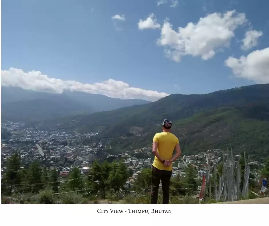 Photo of City view of Thimpu
