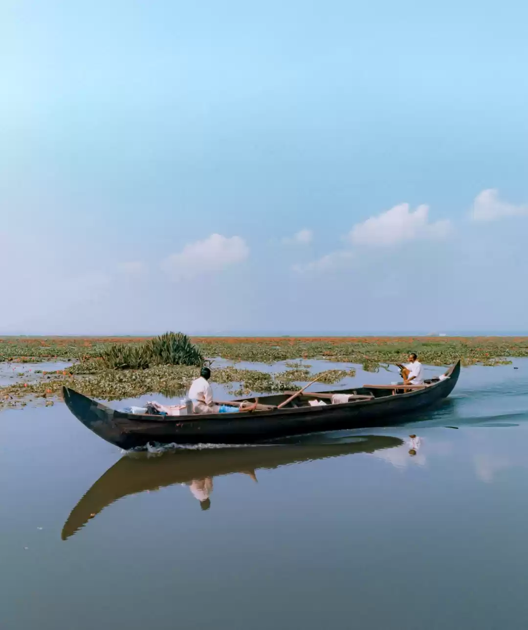 Photo of Canoe in the backwat