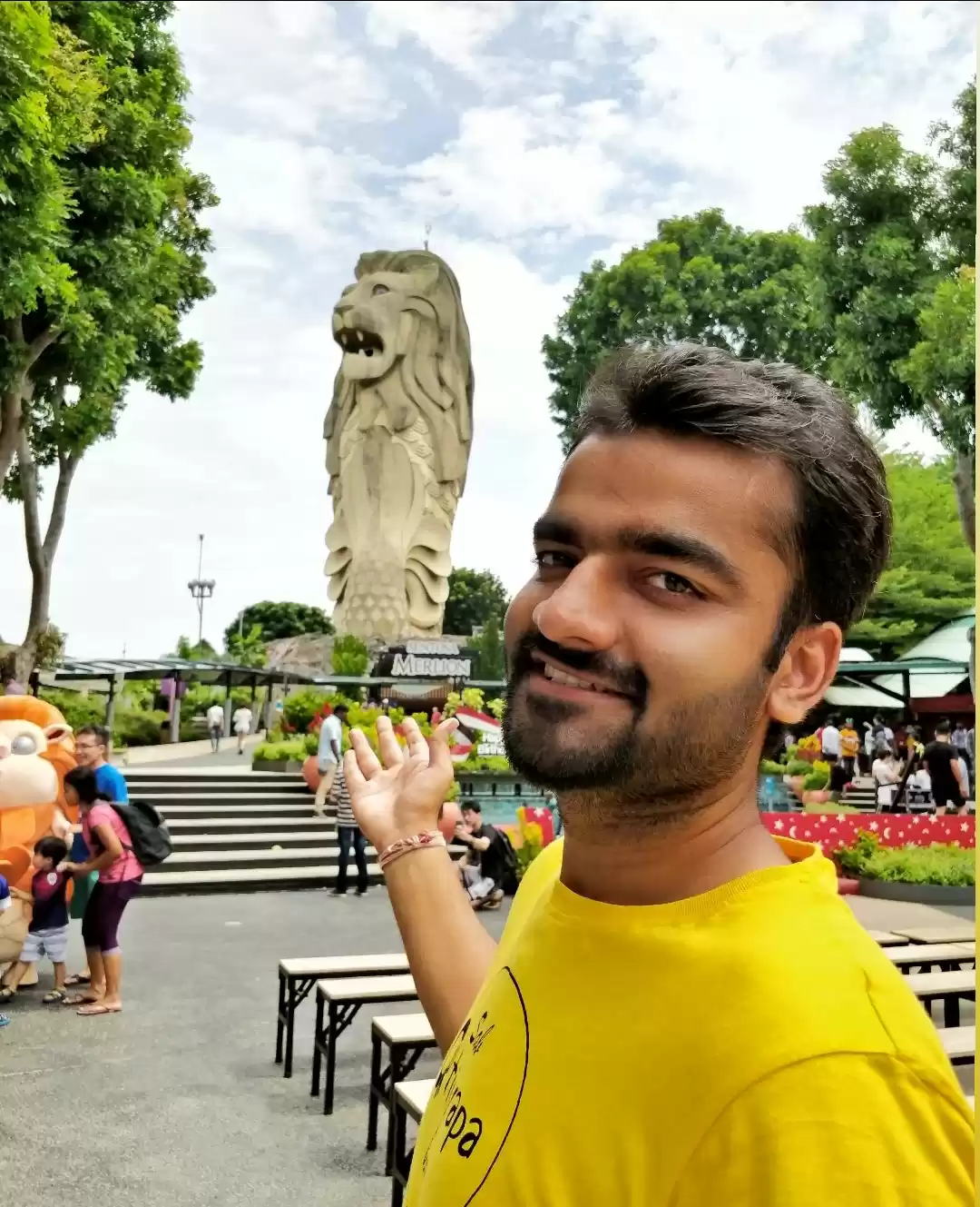 Photo of Merlion Statue. #Tri