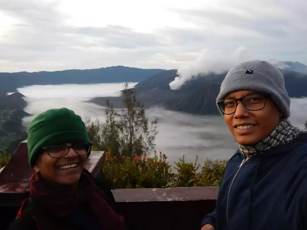 Photo of The smoky Mt. Bromo 
