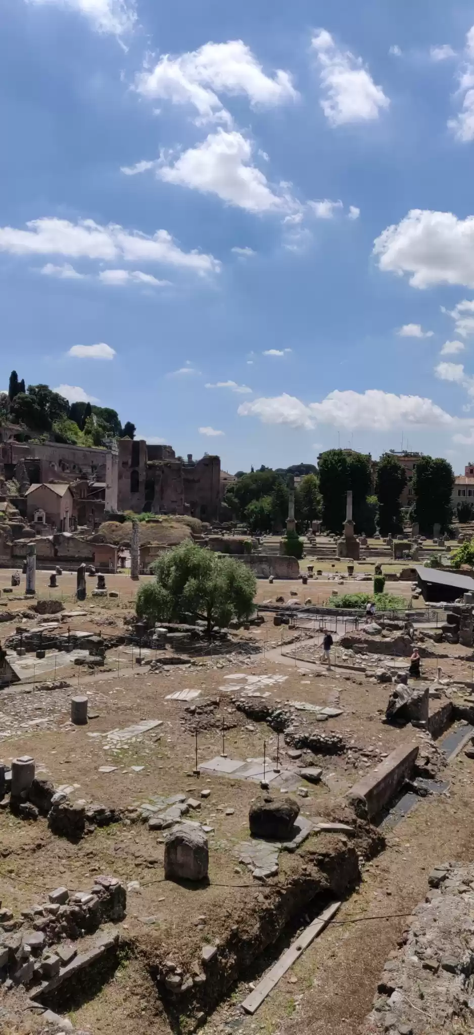 Photo of caesar's forum,Rome.