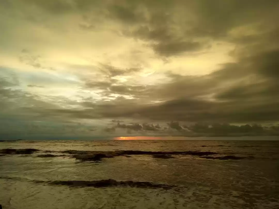 Photo of Sunset on a beach 