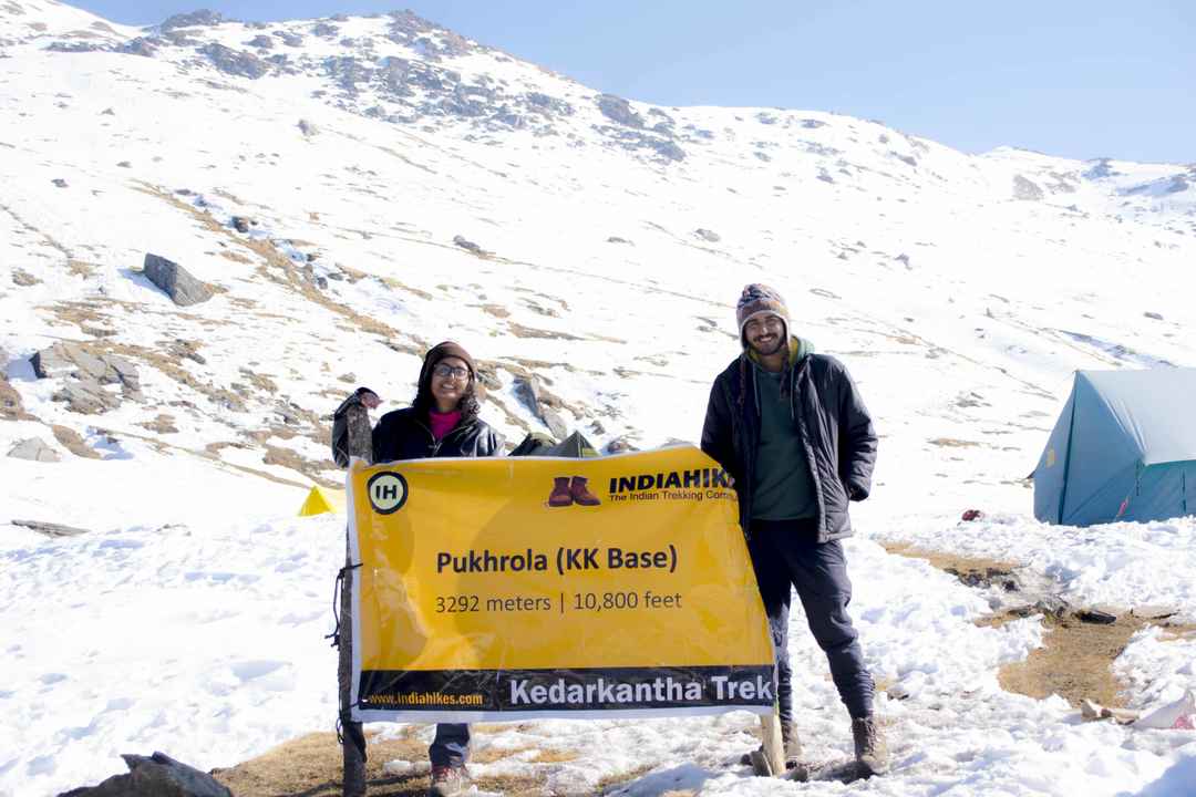 First High Altitude Trek To Kedarkantha 12 500 Feet By Indiahikes Tripoto The snow in winter on this trail is like sand in a. first high altitude trek to kedarkantha