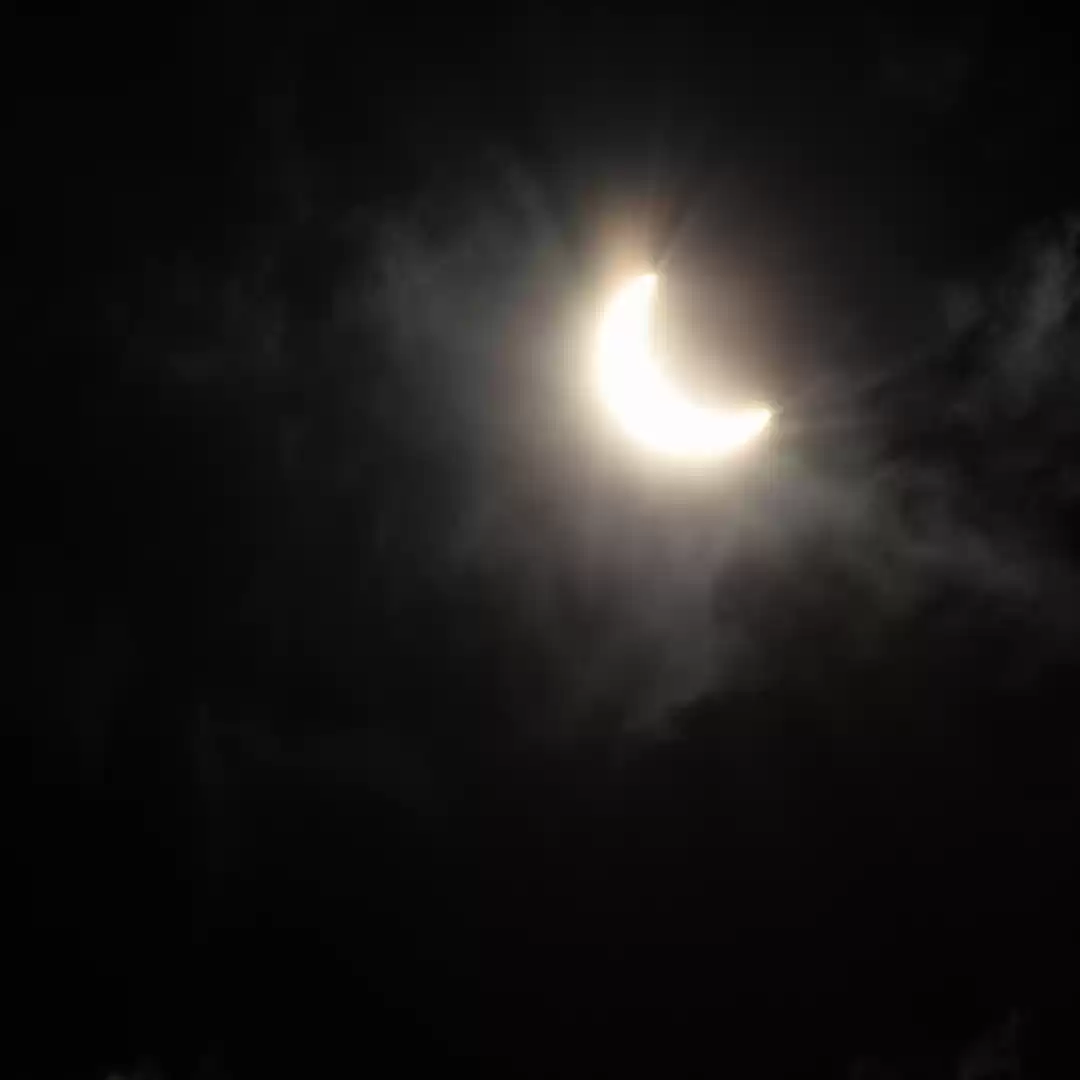 Photo of #Solar_eclipse #sur