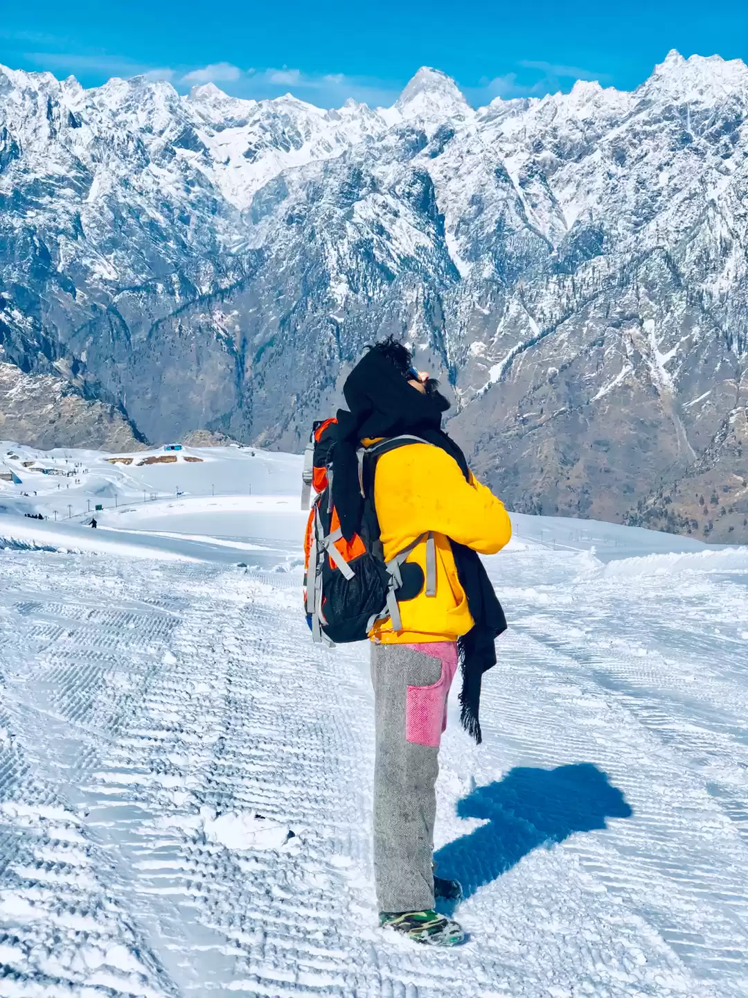 Photo of Auli In February 
