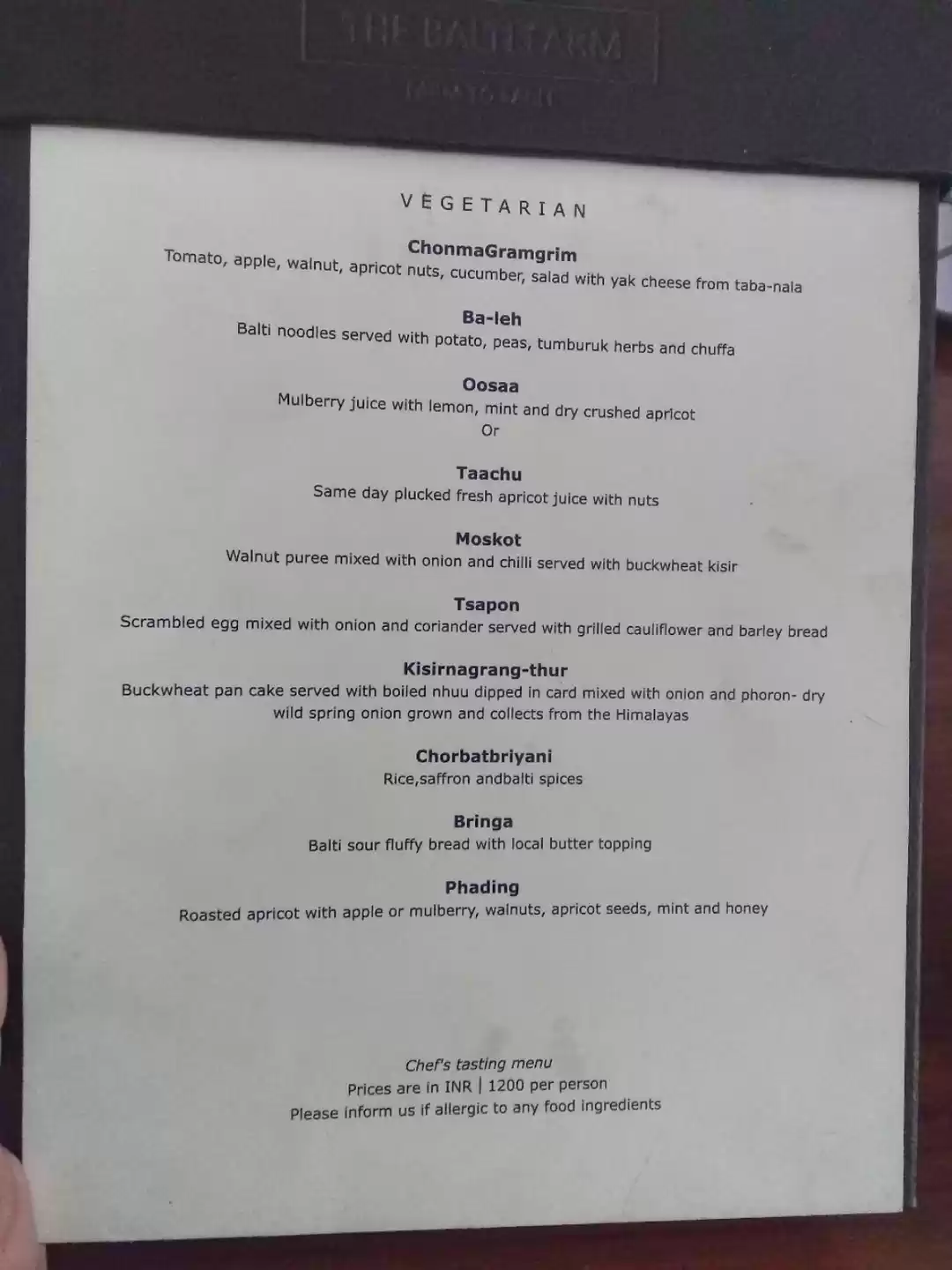 Photo of The delicious 'Balti