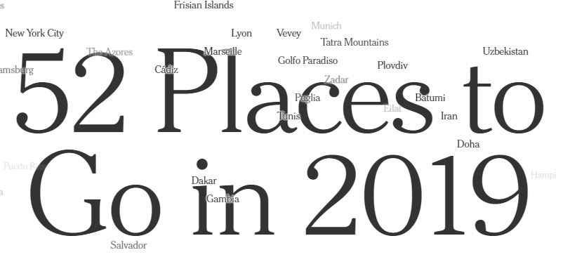 Photo of A luckiest Traveler Who will Visit all NYTs' 52 To-Visit Places in 2019, Hampi being 2nd in the List