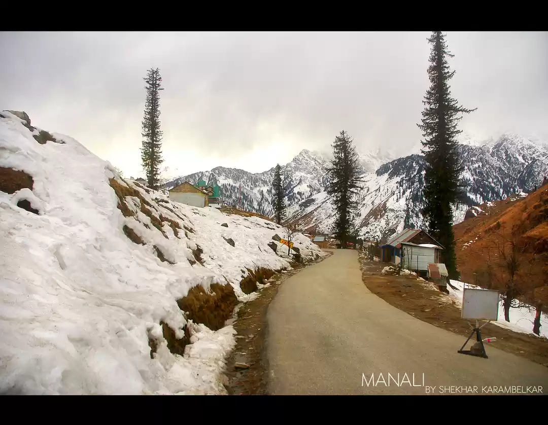 Photo of रोहतांग में हुई बर्फ