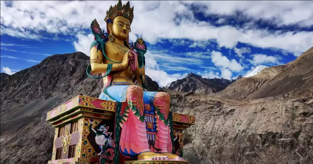 Photo of Diskit monastery