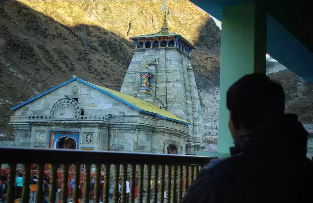 Photo of Kedarnath temple vis