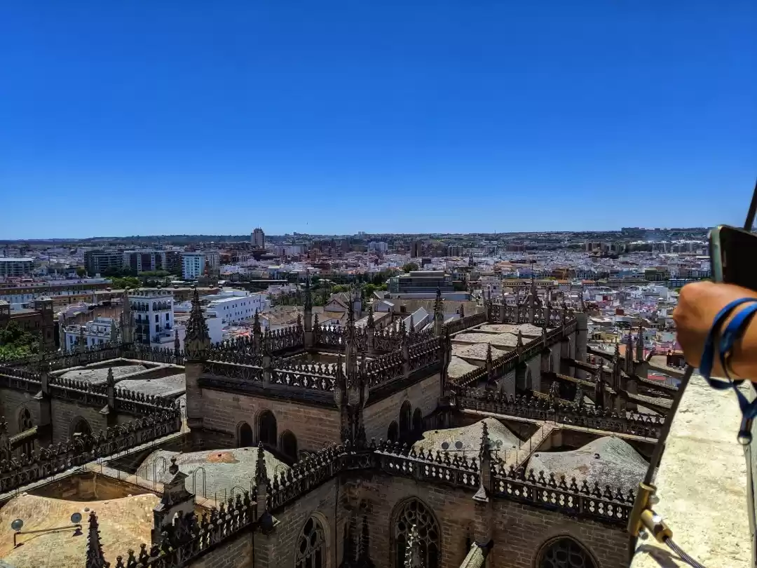 Photo of Seville from the sky