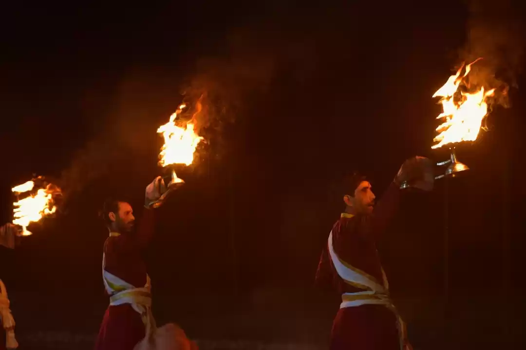Photo of Ganga Arti at Triven
