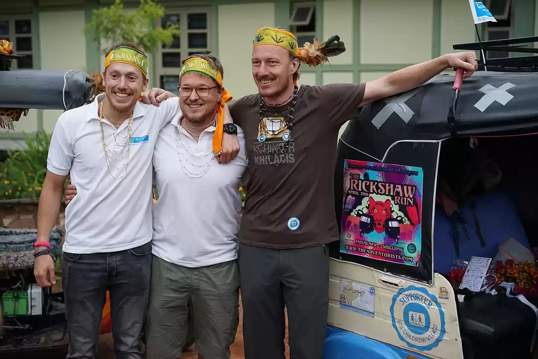 Photo of These 3 Guys In A Ri