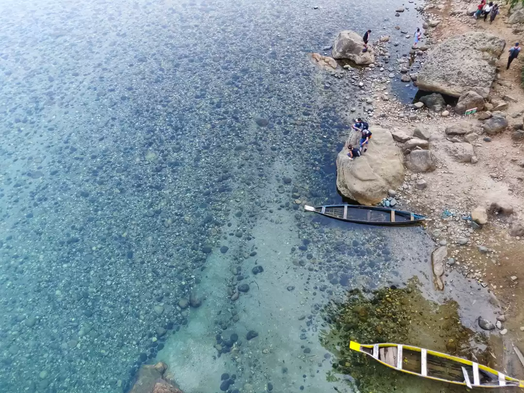 Photo of crystal clear water 
