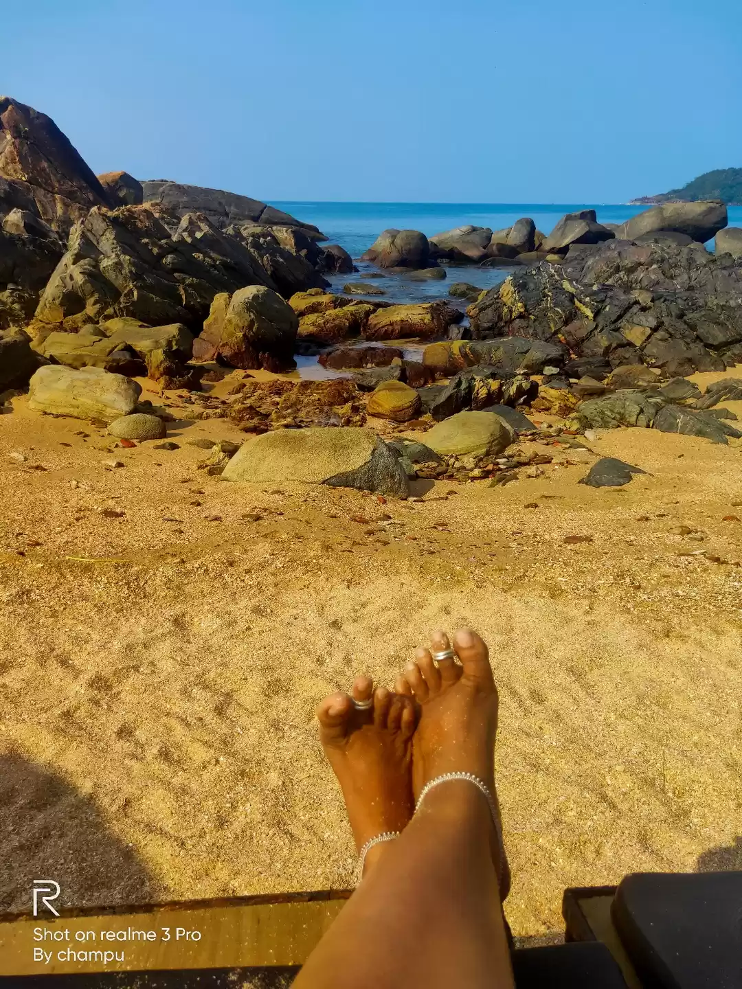 Photo of Palolem Beach.