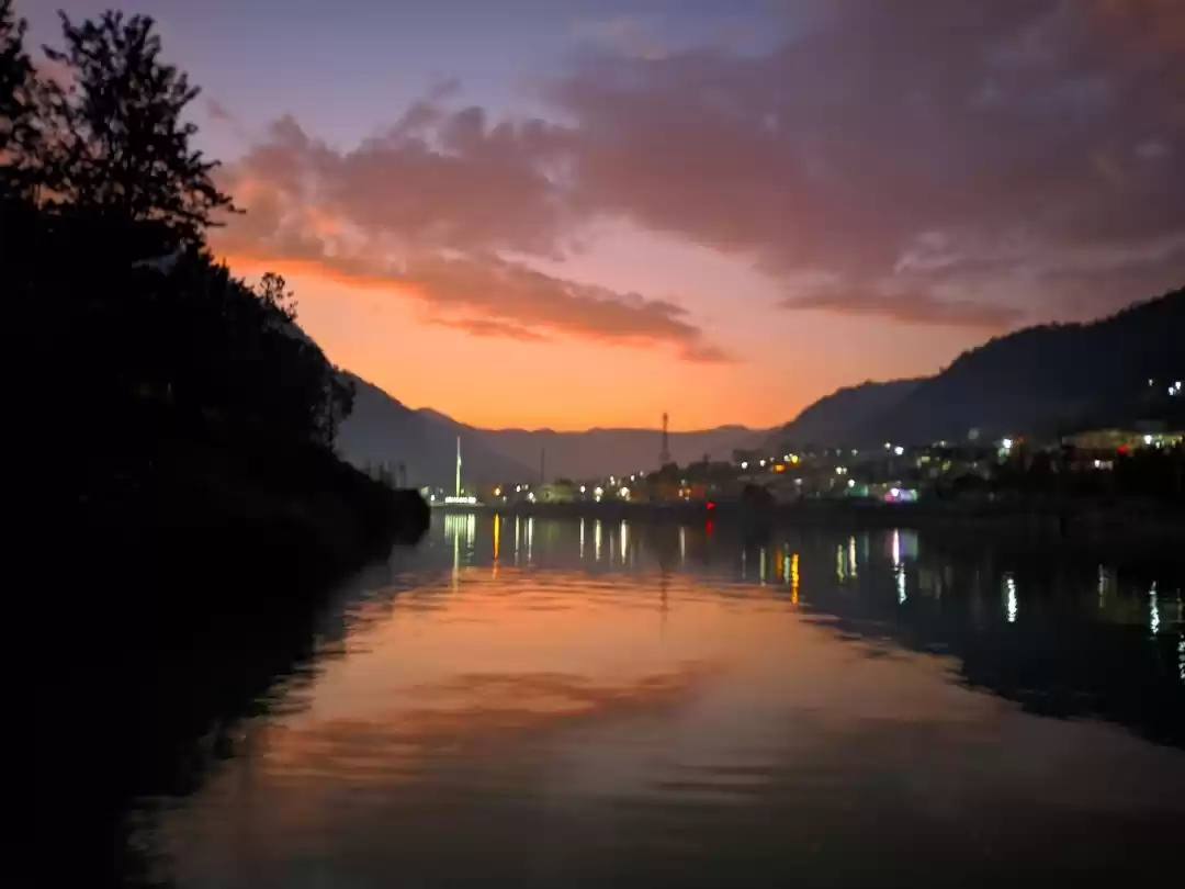 Photo of Sunset 🌆 uttarkashi