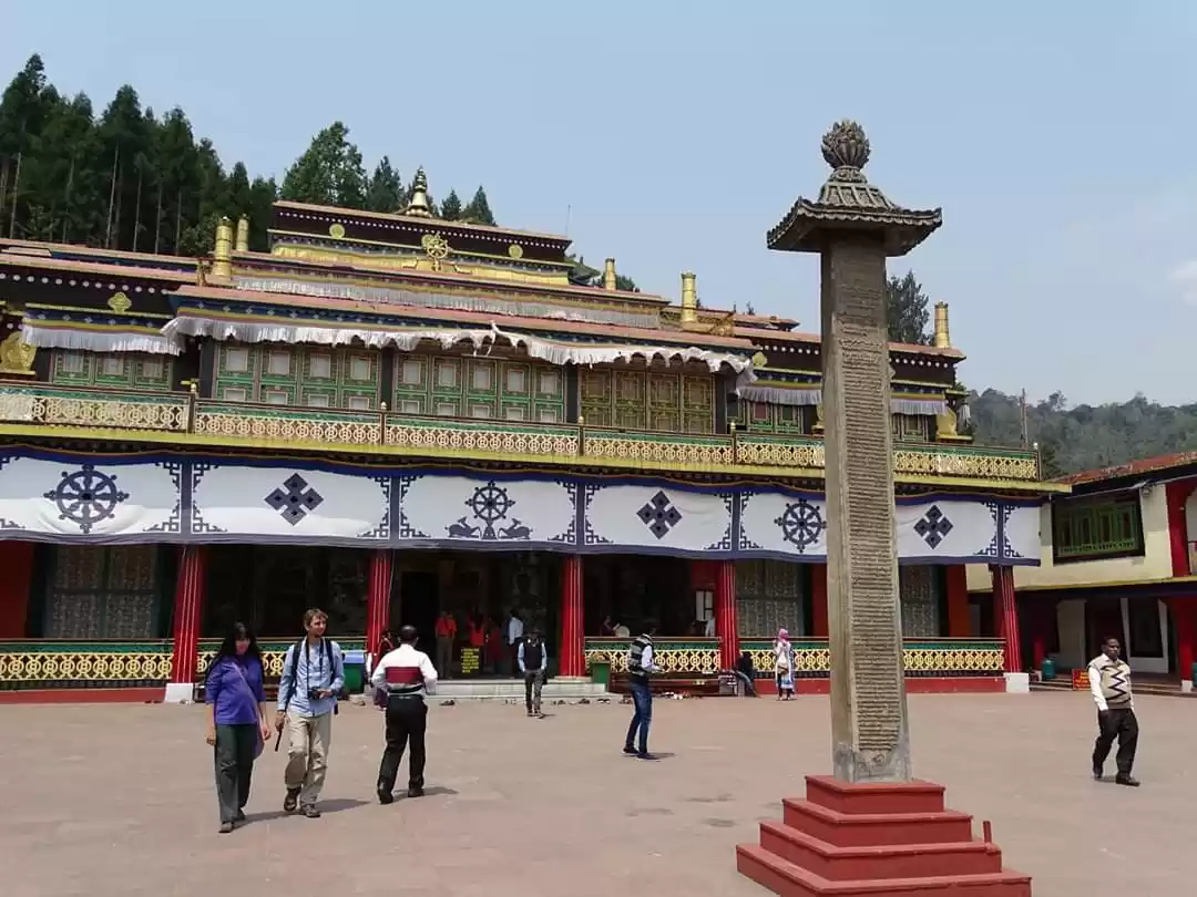 Photo of Rumtek Monastery.. 