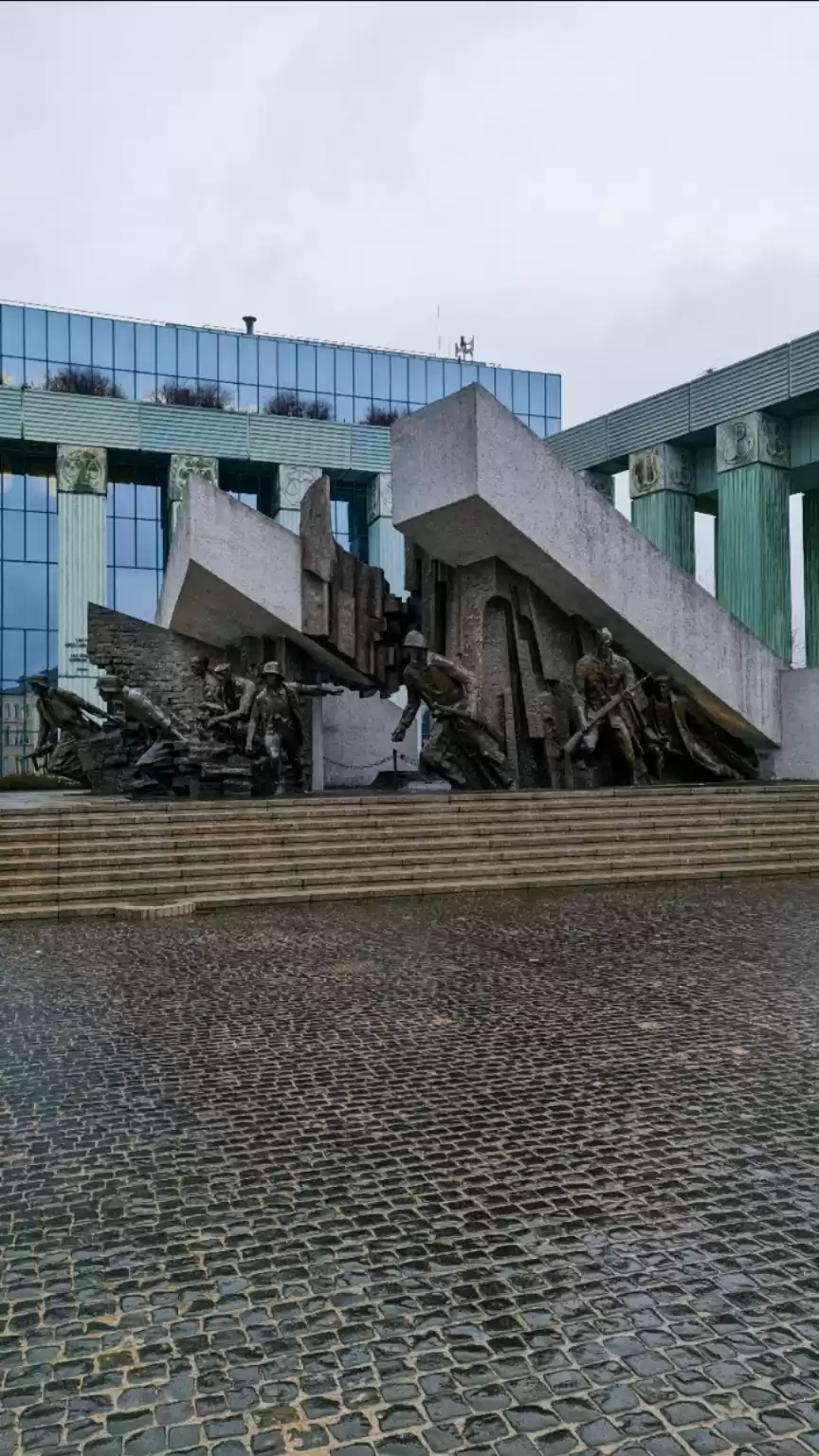 Photo of Warsaw Uprising Monu