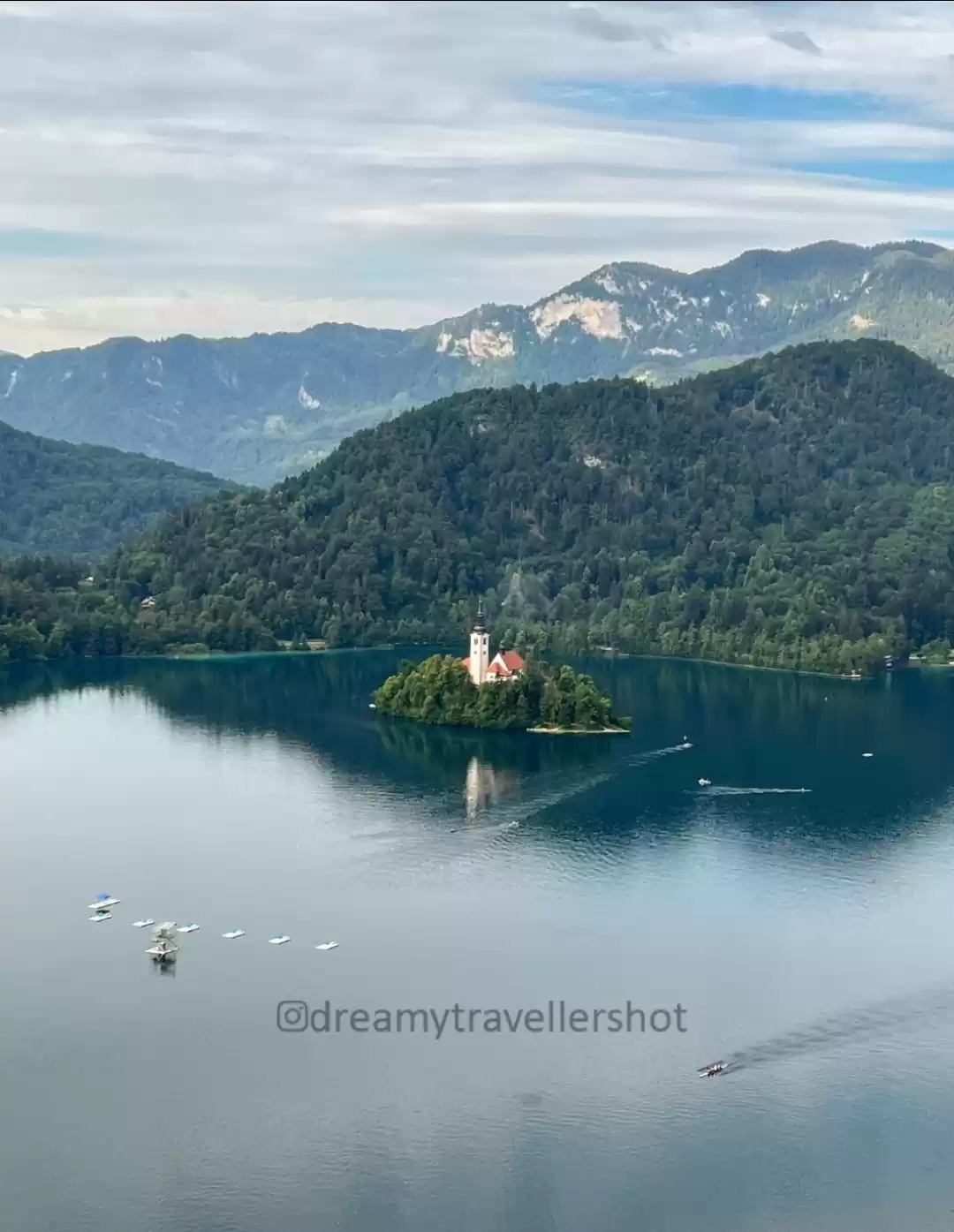 Photo of Top view of Bled Isl