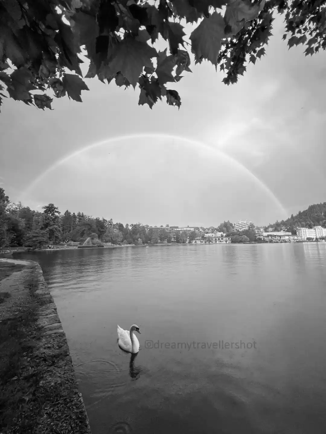 Photo of Rainbow at Bled Lake