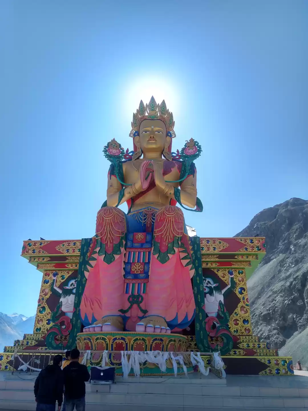 Photo of Diskit Monastery..!