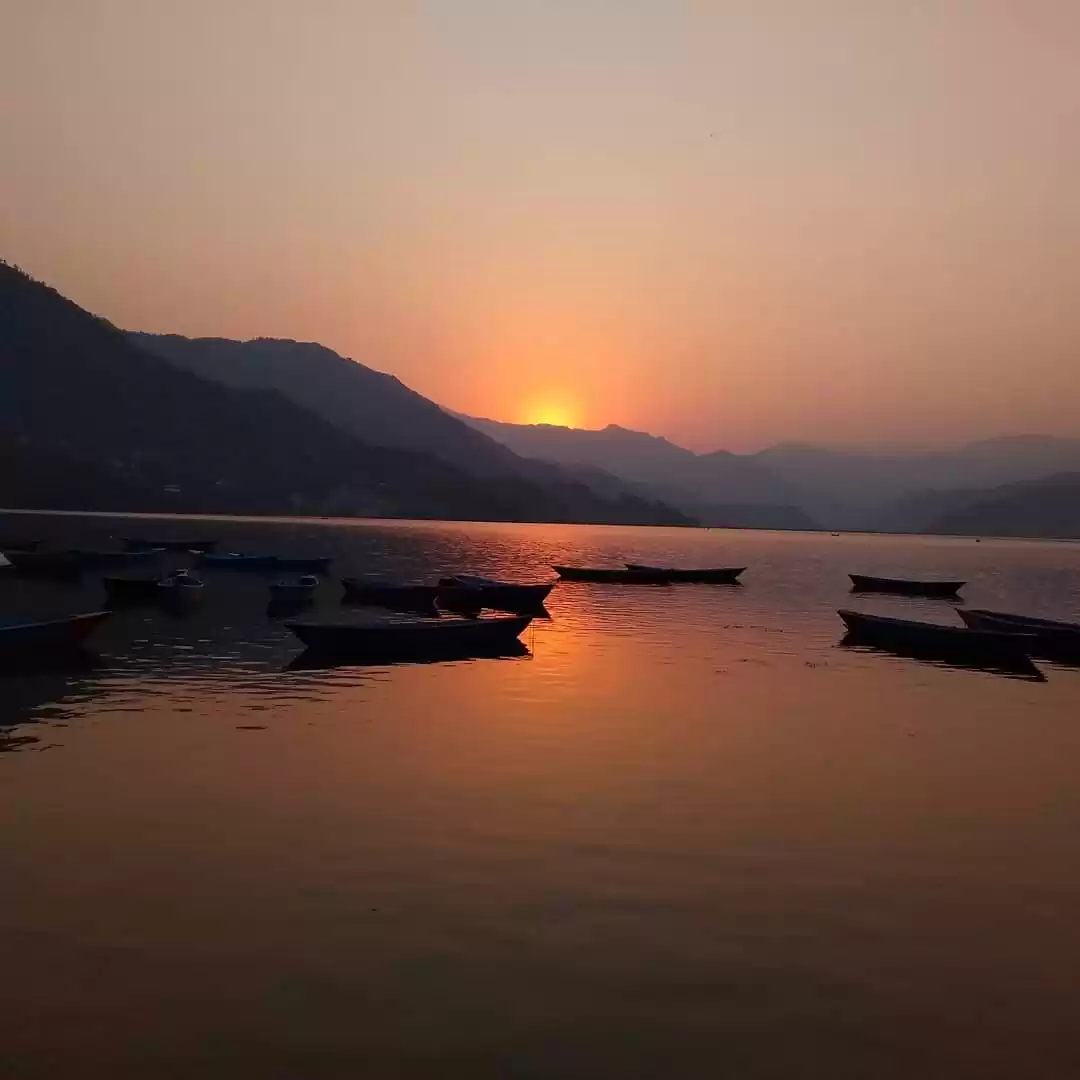 Photo of best sunset #pokhra#