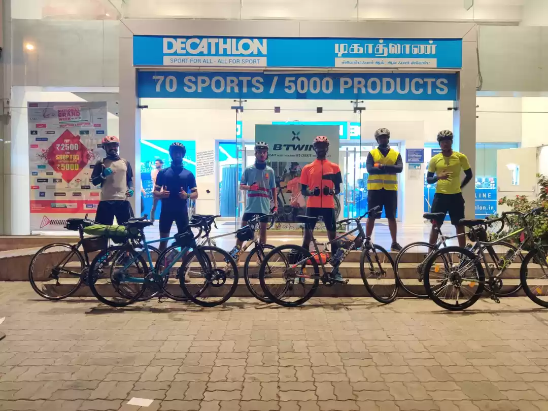 Photo of Cycling to Pondicher