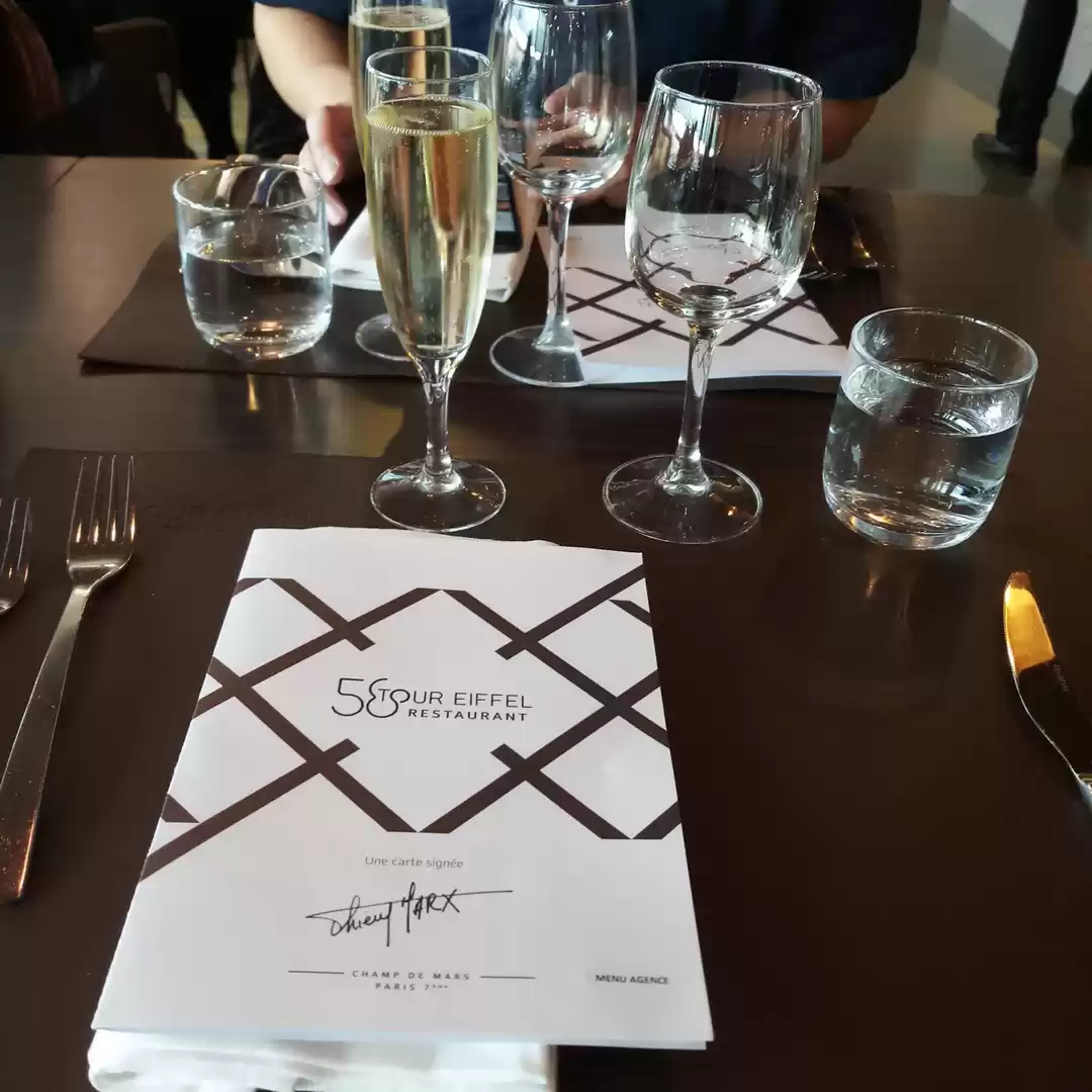 Photo of Dinner at Eiffel Tow