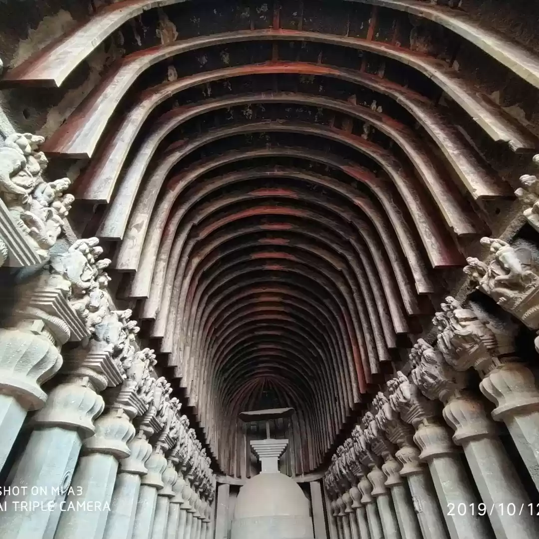 Photo of Buddhist caves