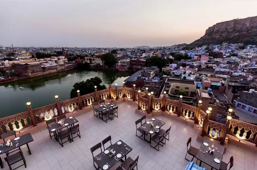 Jodhpur rooftop pre wedding photoshoot