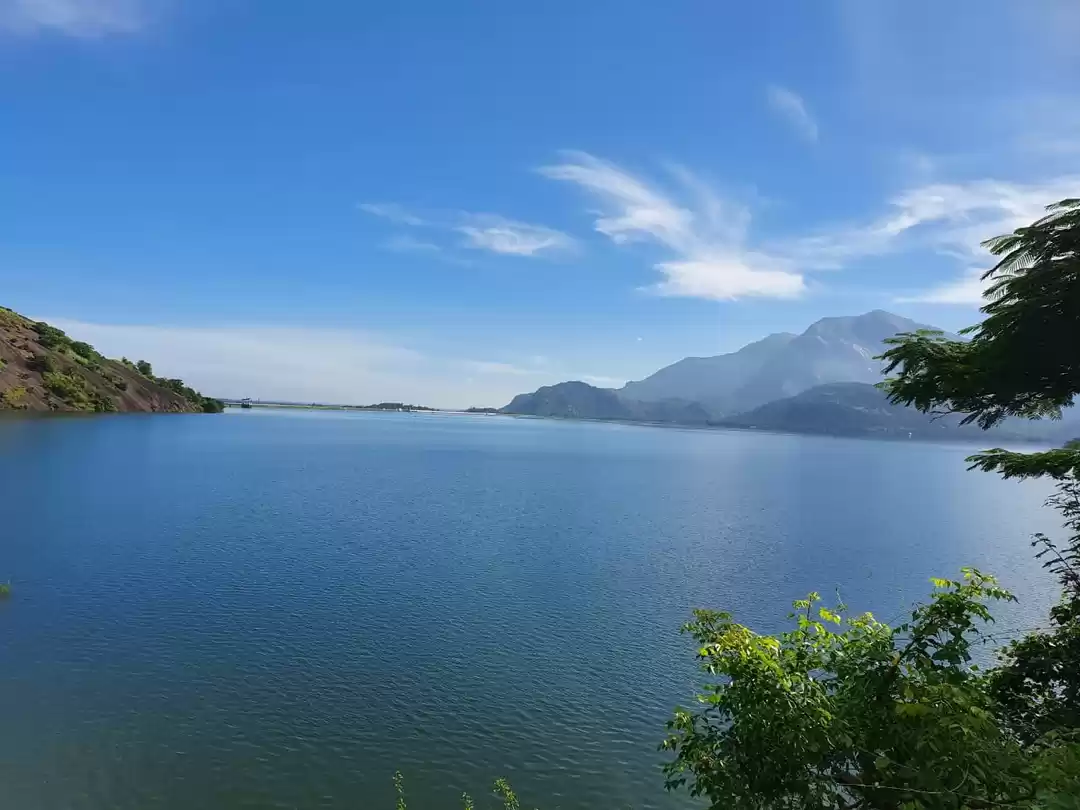 Photo of Aliyar Dam top view 