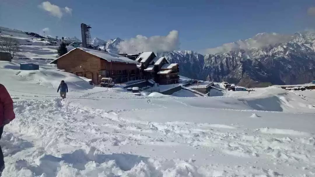 Photo of Auli - A Snow covere