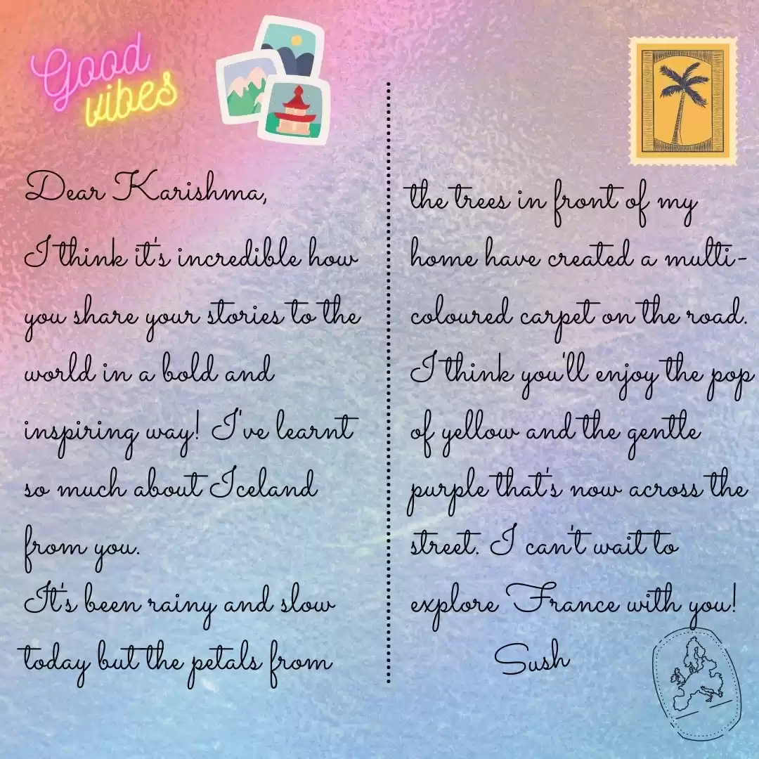 Photo of I Sent Postcards to 