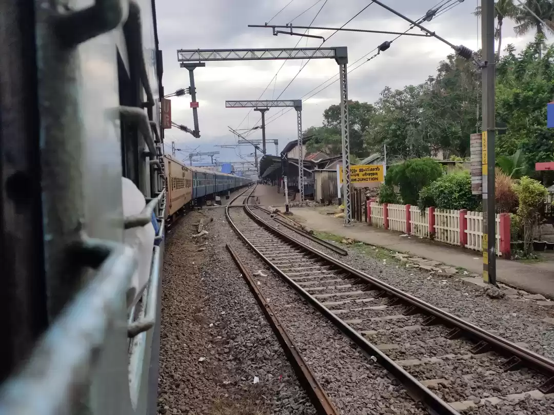 Photo of Entering Kollam Rail