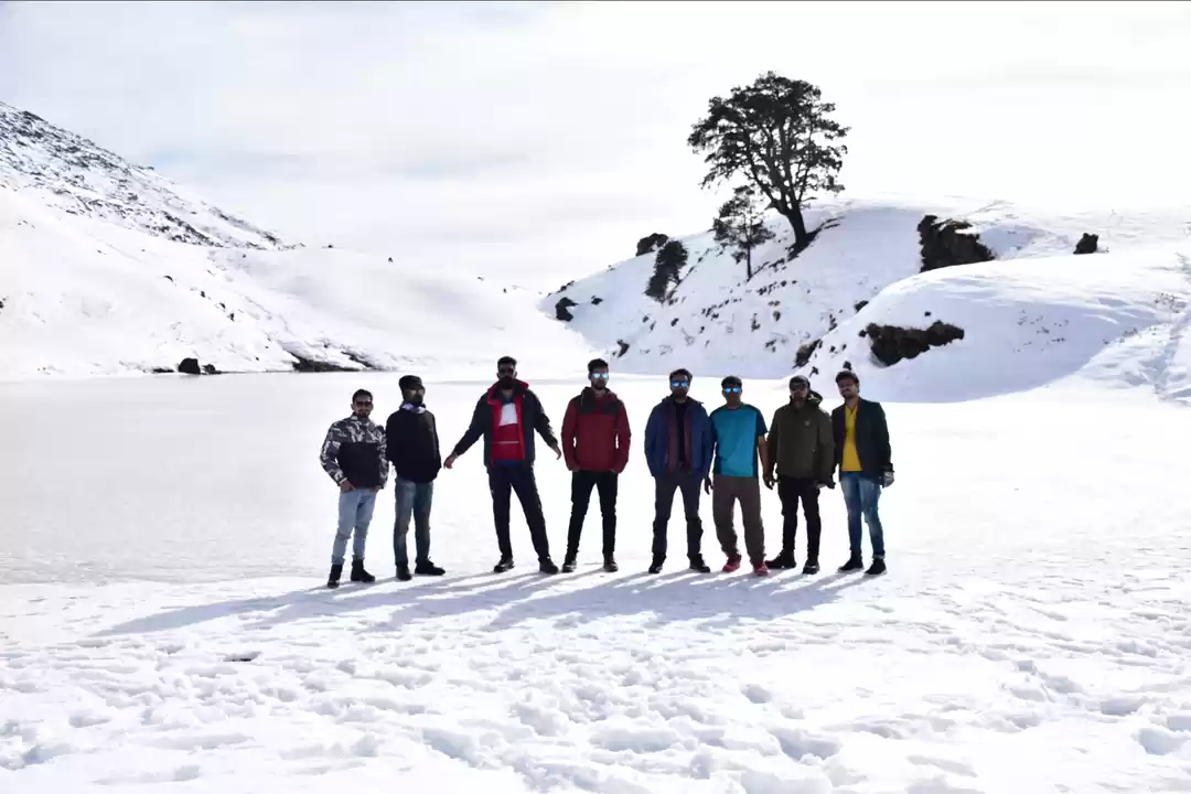Photo of Brahmtal trek frozen