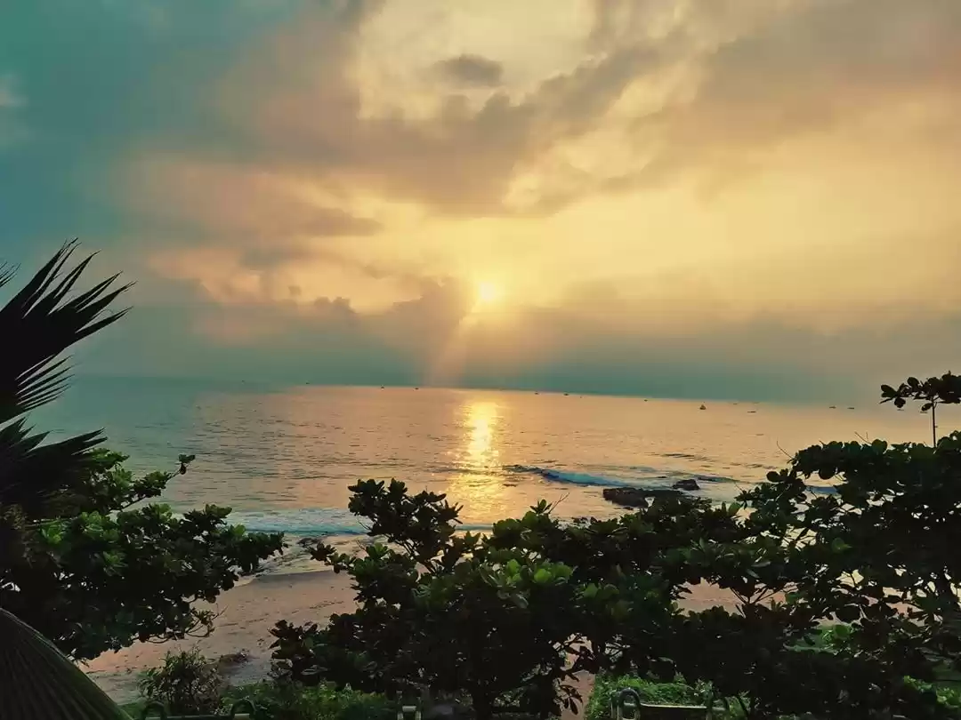 Photo of beach view sun rise 