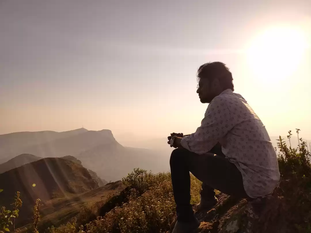 Photo of feel above the earth