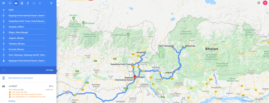 Photo of Himalayan foothills 