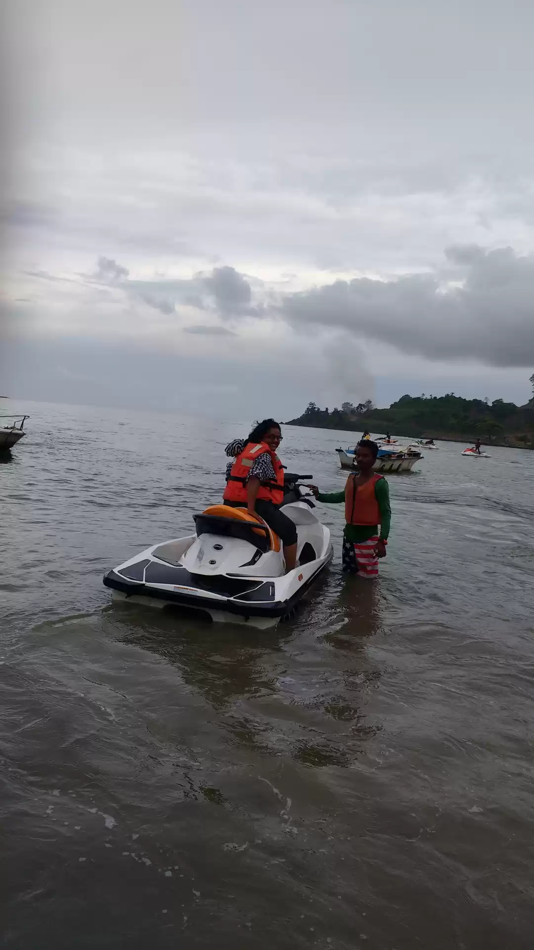 Photo of Andamans with my Mom