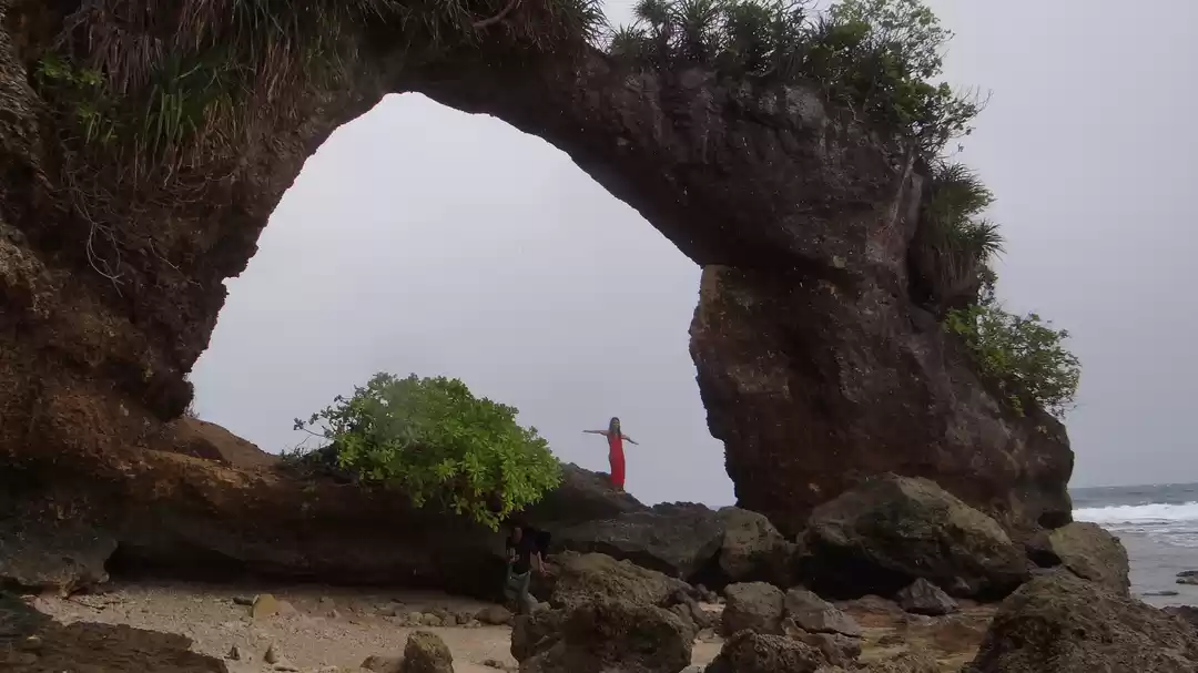 Photo of Andamans with my mom