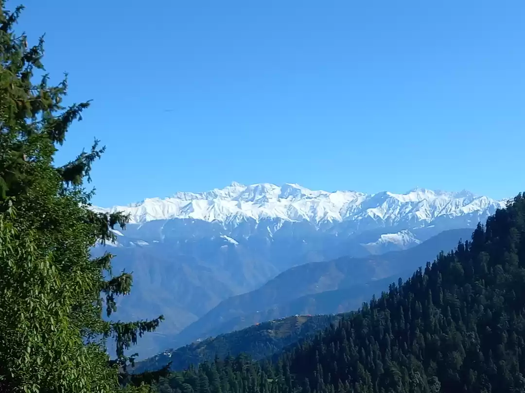 Photo of Dhauladhar range as 