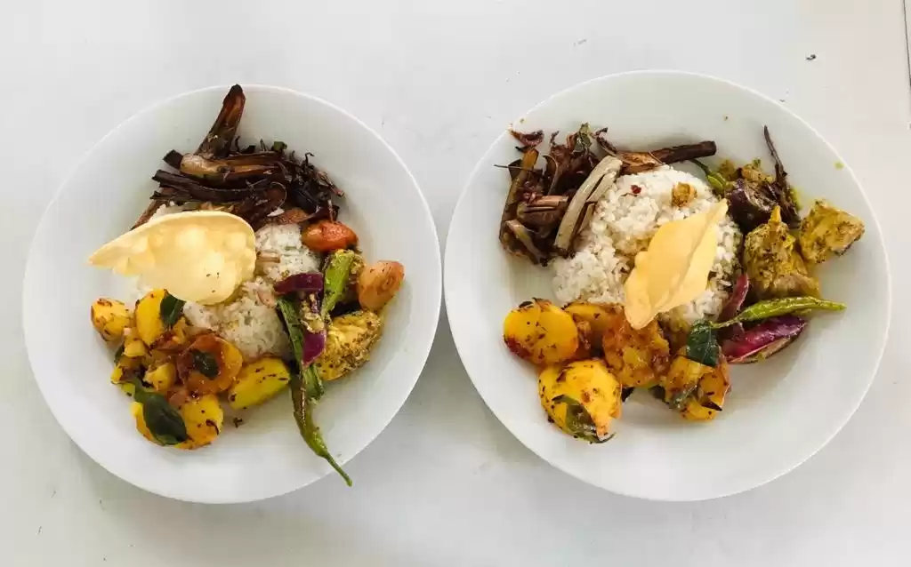 Photo of Srilankan rice and c