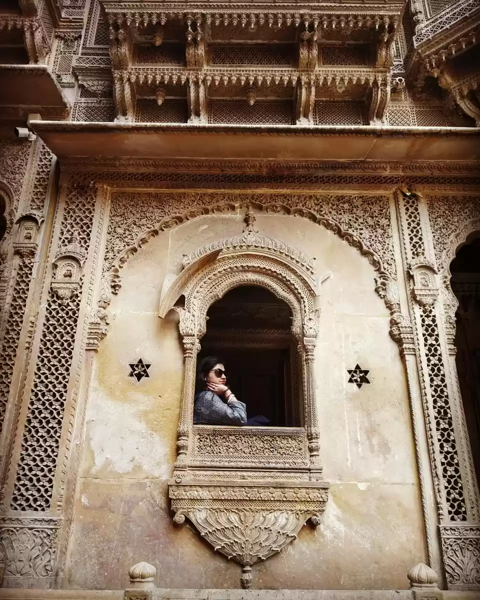 Photo of Havelis which narate