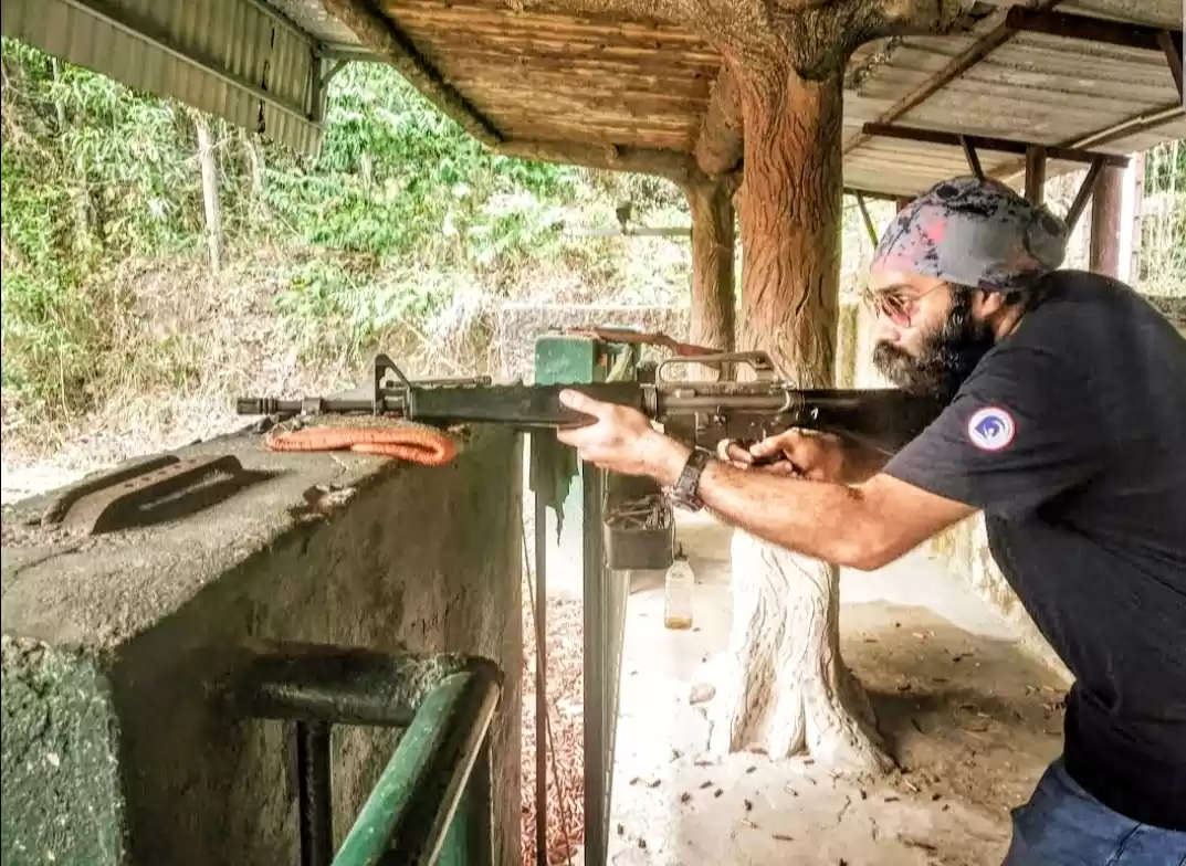 Photo of Hands on AK-47 exper