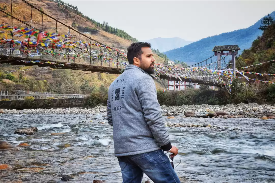 Photo of By the Dirang river.