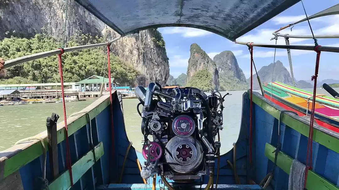 Photo of ‘Long tail boat and 