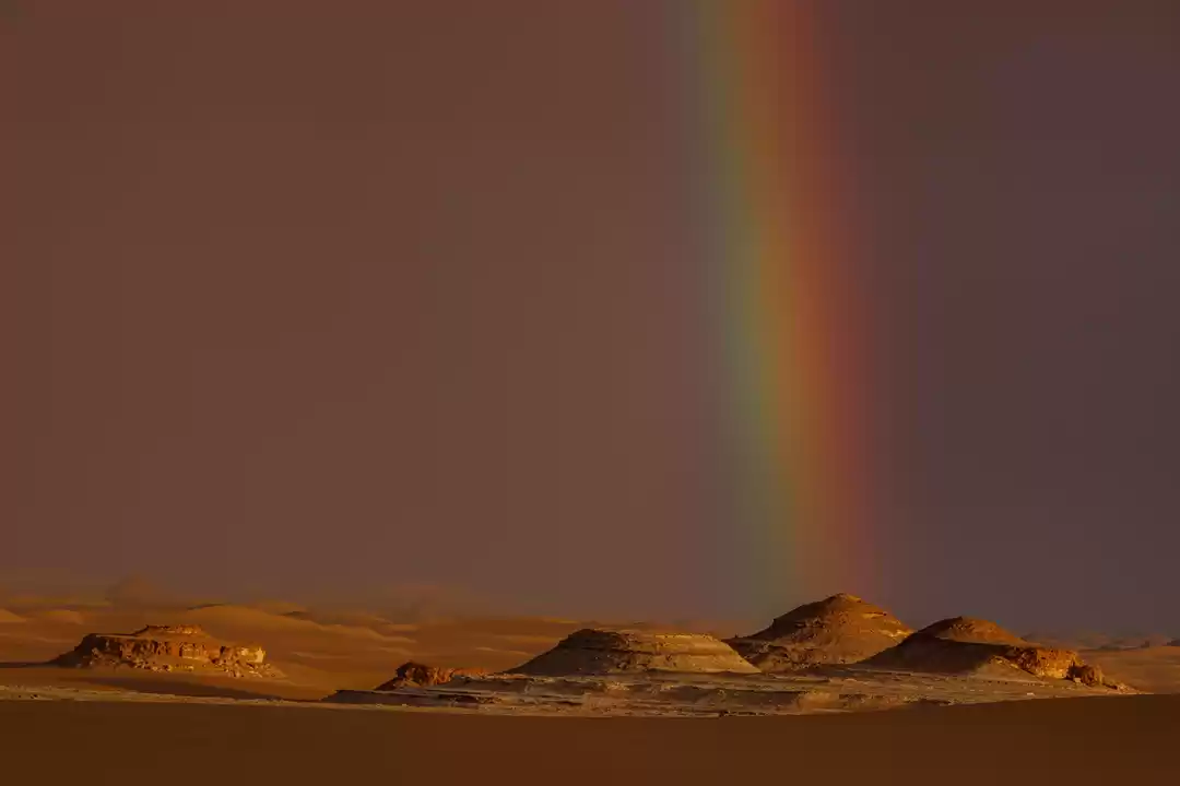 Photo of Rainbow in Sahara De