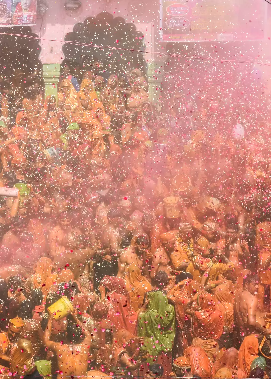 Photo of Holi in Mathura and 