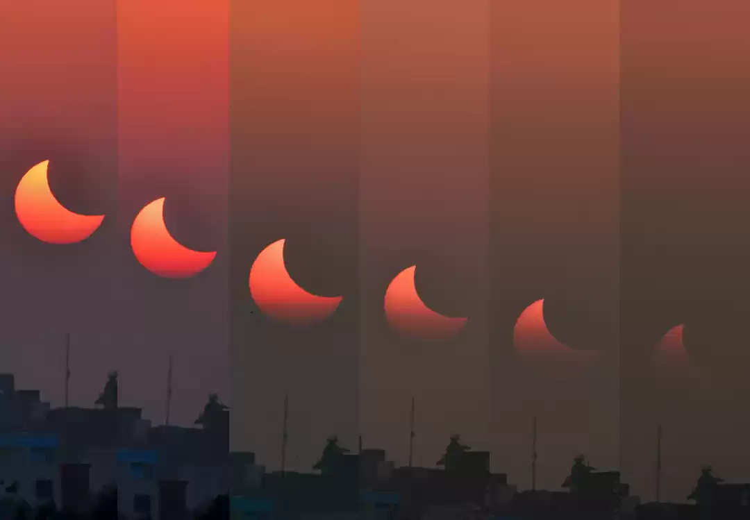 Photo of Partial Solar Eclips