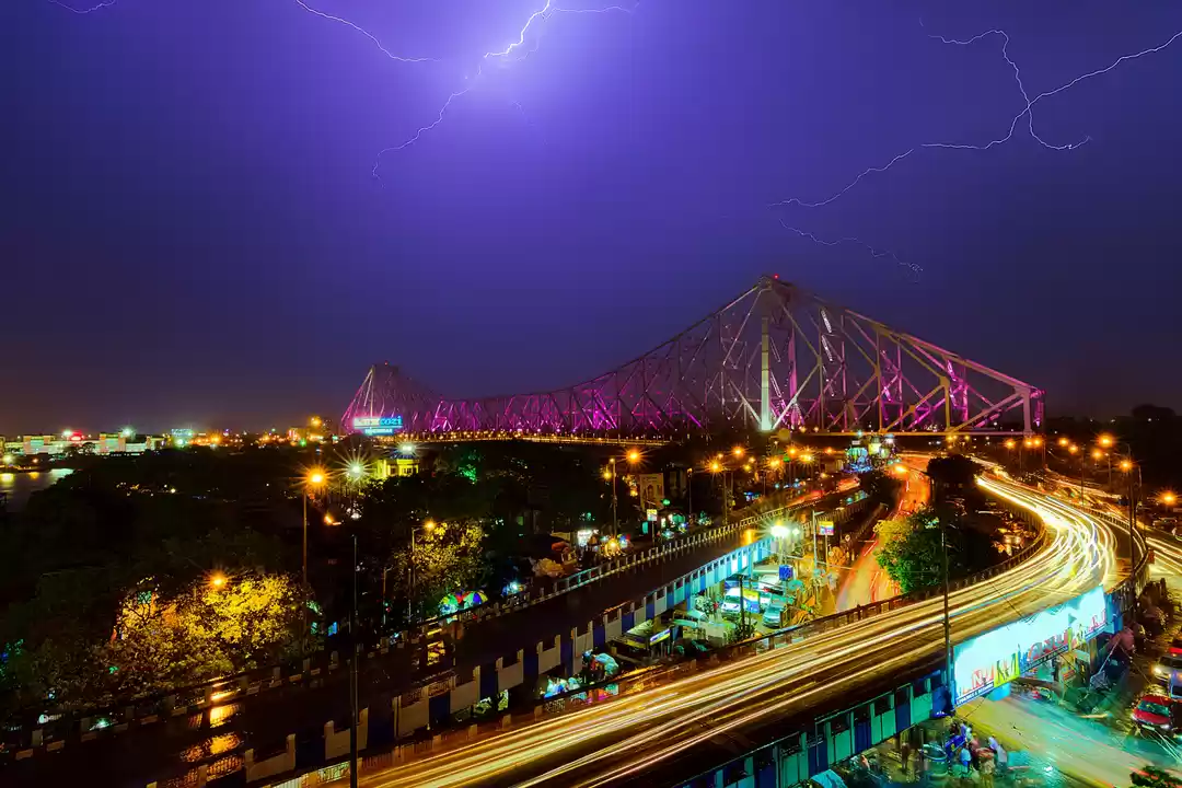 Photo of The thunder strike. 